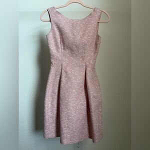 Zara Pink Textured Mini Dress